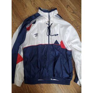 Vintage Umbro Replikit No England Patch National Team  Full Zip Jacket Mens XL